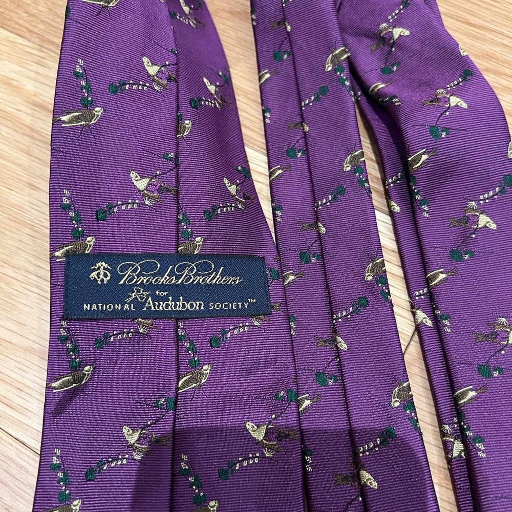Brooks Brothers for The Audubon Society tie